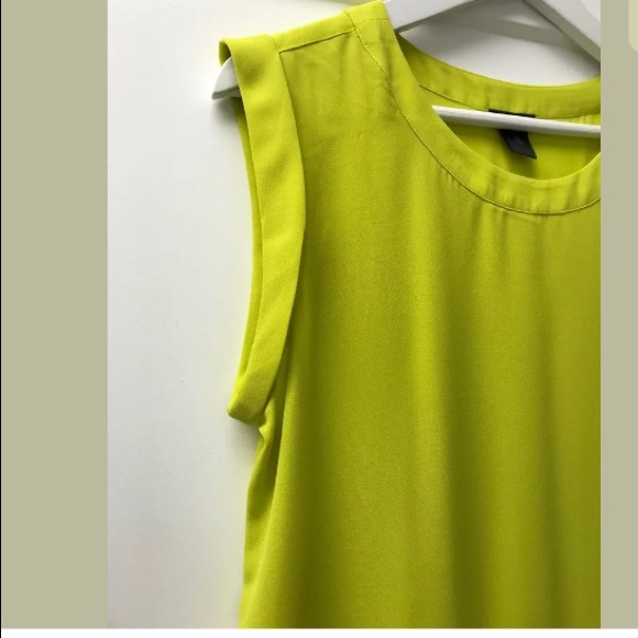 Ann Taylor Factory Sleeveless (Cuff) Tunic Blouse - Picture 3 of 8
